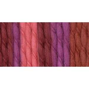  Patons Pure Cotton Organic Yarn Variegated, Ruby Rose 