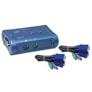 NEW 2 Port PS/2 KVM Switch (Peripheral Sharing)
