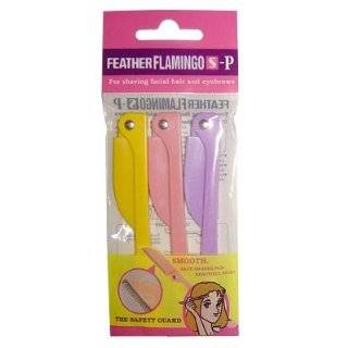 Feather FLAMINGO Eyebrow Shaver 3pcs S P by Feather