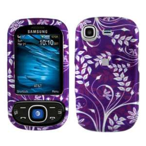Purple Flower Phone Cover Case For Samsung Strive A687  