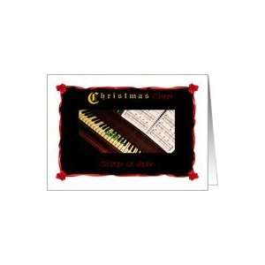  Christmas, Sister, dear, Piano Keyboard With Music and 