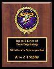 SCIENCE PLAQUE 7 x 9 ACADEMICS TROPHIES CHEMISTRY BEAKE