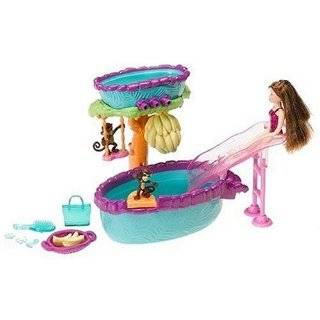 Polly Pocket Fountain Falls Double Decker Hot Tub Playset