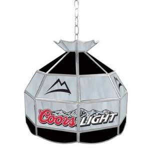  Coors Light Stained Lamp 