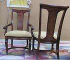 Set of 6 Thomasville Furniture Deschanel Dining Arm & Side Chairs Free 