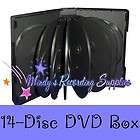 Premium DVD Box holds 14 Discs Movie Case 44 mm thick Buy 1 items in 