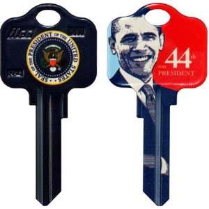    Obama House Key Blank 44 President 5 Pin Kwikset