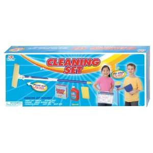  My Own Cleaning Set Real Kid sized Broom, Dustpan, Mop 