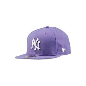    New York Yankees Basic Purple 59FIFTY Fitted Cap