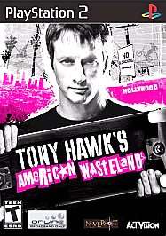 Tony Hawks American Wasteland Sony PlayStation 2, 2005  
