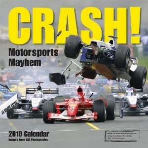  Crash Auto Racing 2010 Wall Calendar