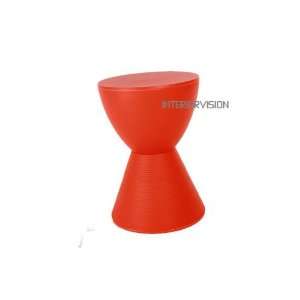  The Rachel  Red end table stool