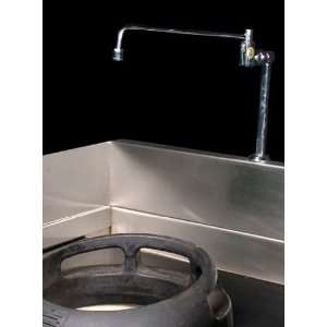   Faucet With Pedestal For Low Profile Ranges   8