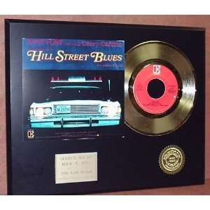  Hill Street Blues 24kt 45 Gold Record & Original Sleeve 