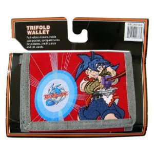  Beyblade Red Action Trifold Wallet   Red Toys & Games