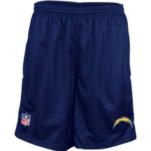    San Diego Chargers Navy Coaches Mesh Shorts
