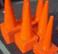 28 SLIM LINE TRAFFIC CONES   SECONDS   Some Blemished  