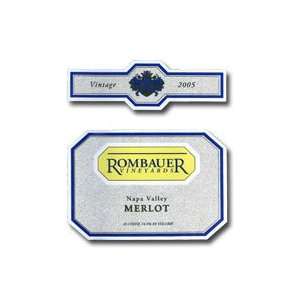  2006 Rombauer Vineyards Merlot, Napa Valley 750ml Grocery 