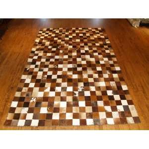  Handmade Turkish Leather Rug 64x98