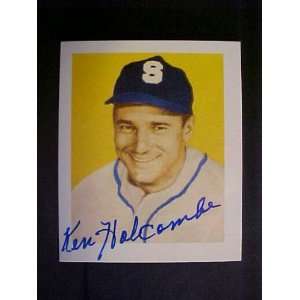  Ken Holcombe Sacramento Solons #19 1949 Bowman PCL Reprint 
