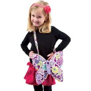   Toys Flower Dance Purple Butterfly Sillo Sak Tote Purse Toys & Games