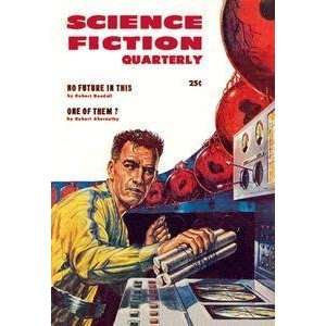  Vintage Art Science Fiction Quarterly Setting Explosives 