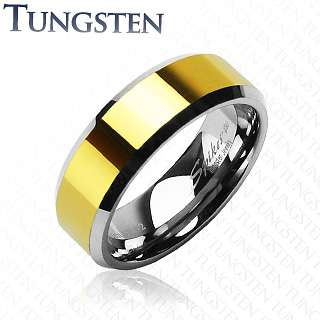   with gold plated 2 tone wedding band engagement ring mens ring  