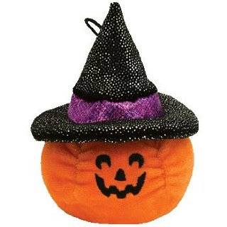TY Halloweenie Beanie Baby   SCREAM the Pumpkin