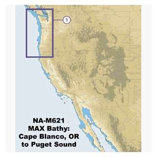  C Map NA M621 SD Card Format   Cape Blanco OR   Puget 