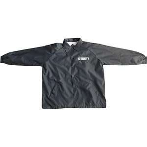  Windbreaker with Security I.D.   Black