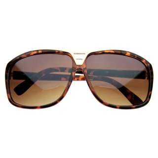 Designer Inspired High Fashion Square Flat Top Aviator Sunglasses 2903 