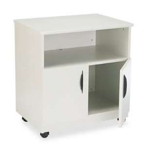  o Safco o   Machine Stand, 2 Door Cabinet/Open Space, 28 1 