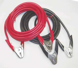   Gauge Copper Jumper Booster Cables 500 Amp Parrot Jaw Clamps  