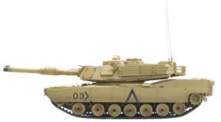   VsTank 1/24 M1A2 Abrams Desert Battle Tank RTR Chnl A6 VSKD60** NIB