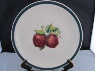 Casuals Red Apple & Pink Blossoms Chop Plate WOW  