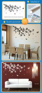 Plum Blossom Flower Floral Tree WALL STICKER DECAL  
