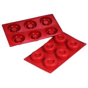  Fat Daddios 6 Cup Silicone Savarin Molds Baking Pans 