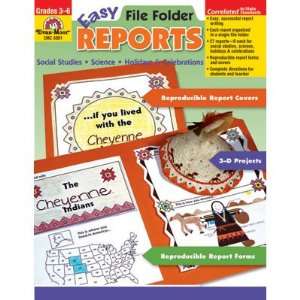  Easy File Folder Reports Toys & Games