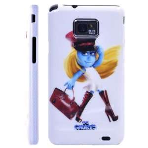  Fashional The Smurfs Pattern Plastic Hard Case For Samsung 