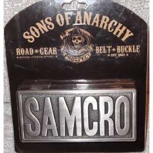  Sons of Anarchy SAMCRO Embossed Metal BELT BUCKLE 