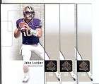 2011 SP AUTHENTIC FOOTBALL LOT JAKE LOCKER 17 CARDS WAS