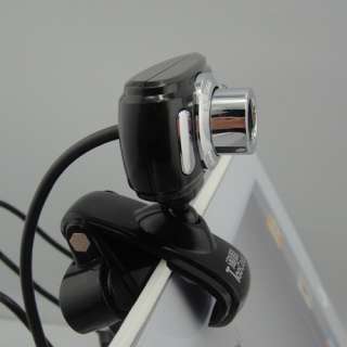 Desktop PC Laptop USB 50M Webcam Web Cam With Microphone Mic 3 LED 