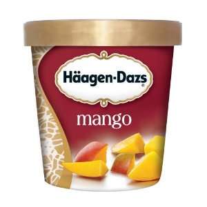 Haagen Dazs, Mango Ice Cream, 14 oz (Frozen)  Fresh
