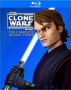 Star Wars The Clone Wars   The Complete Season Three Blu ray *NEW* 3 