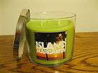 Slatkin & Co. 3   Wick Jar Candle ~ Island Margarita  