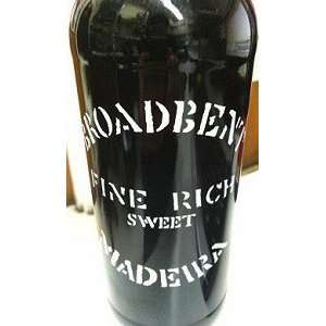    Broadbent Madeira Fine Rich Sweet 750ML Grocery & Gourmet Food