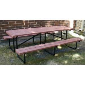  Engineered Plastic Systems SPT8 3 8 ft Bench and Table 