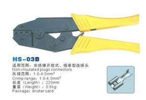 New Non Insulated Wire Ternimal Plier Crimper HS 03B  