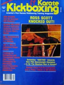 1980 KARATE KICKBOXING ROSS SCOTT JAY T. WILL KUNG FU MARTIAL ARTS V.1 