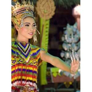  Traditional folkloric show, Phuket, Thailand Stretched 